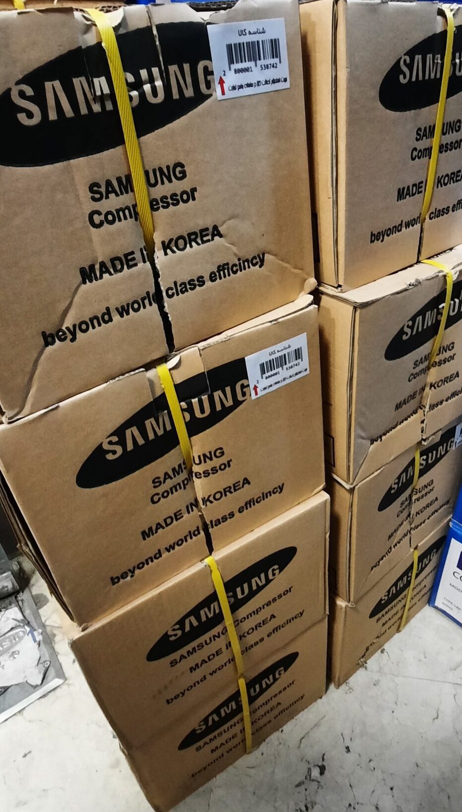 20241223_105208 کمپرسور یخچال سامسونگ اصل کره - Image 1