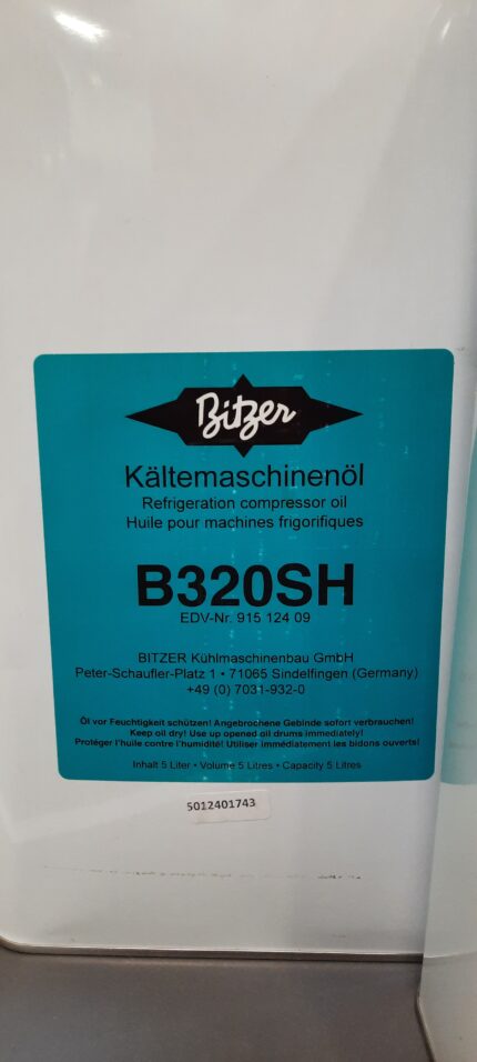 B320SH BITZER OIL روغن کمپرسور بیتزر مدل
