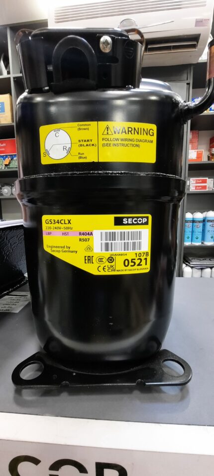 کمپرسور دو اسب سکاپ گاز R404