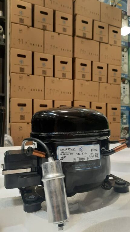 موتور یخچال 1/8 کمپرسور کم‌مصرف گاز R134a