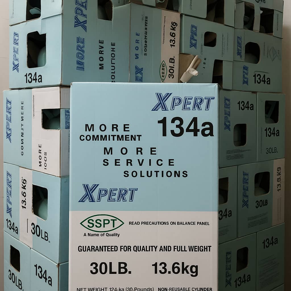 گاز مبرد R134 اکسپرت(13/600KG)