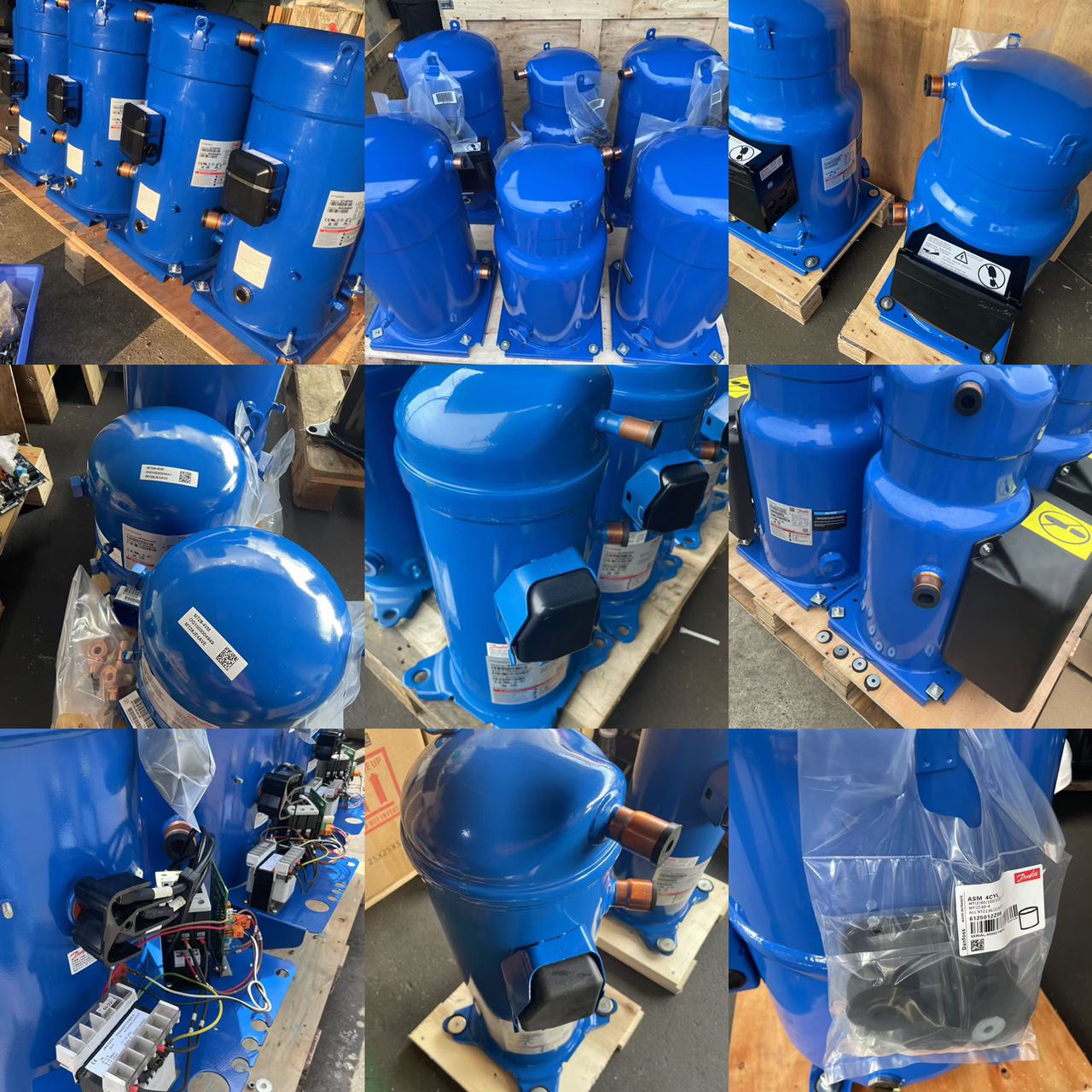 20266 کمپرسور اسکرال دانفوس عامل فروش COMPRESSOR DANFUSS - Image 1