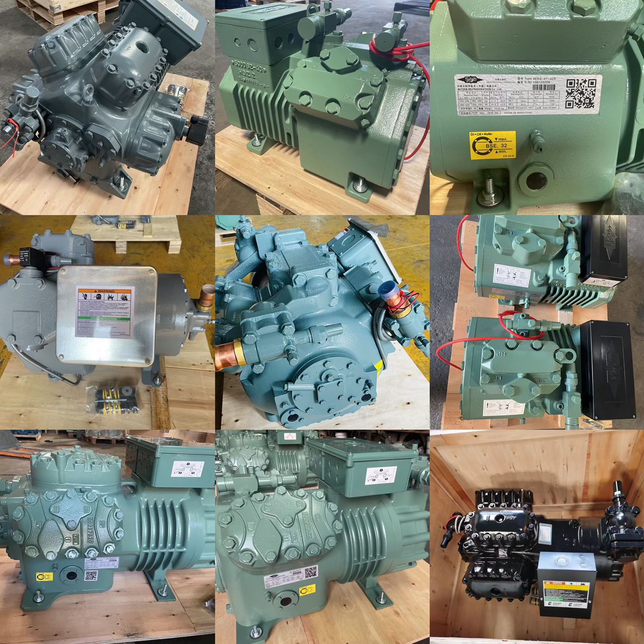 2026666 کمپرسور پنج اسب بیتزر سردخانه - Image 1