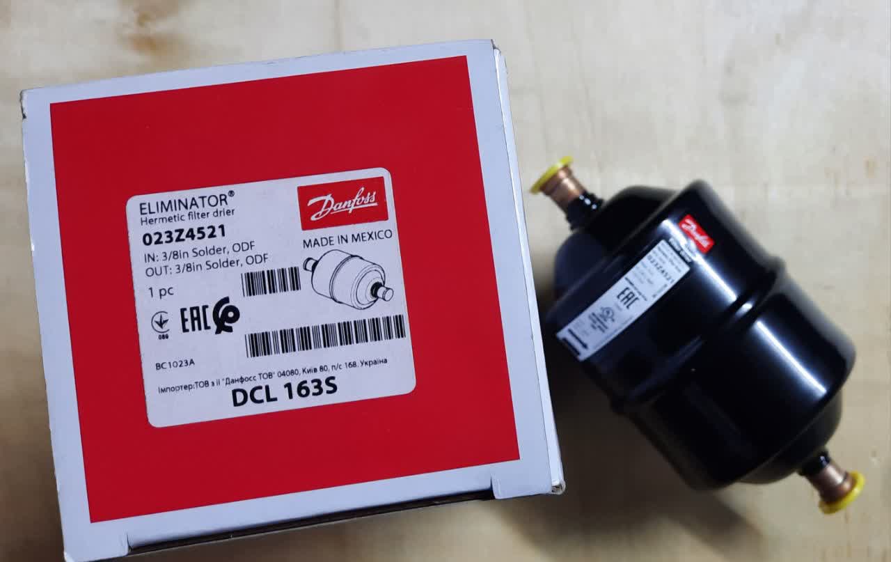 دانفوس سه هشت جوشی فیلتر درایر 3/8 جوشی دانفوس DCL163s - Image 1