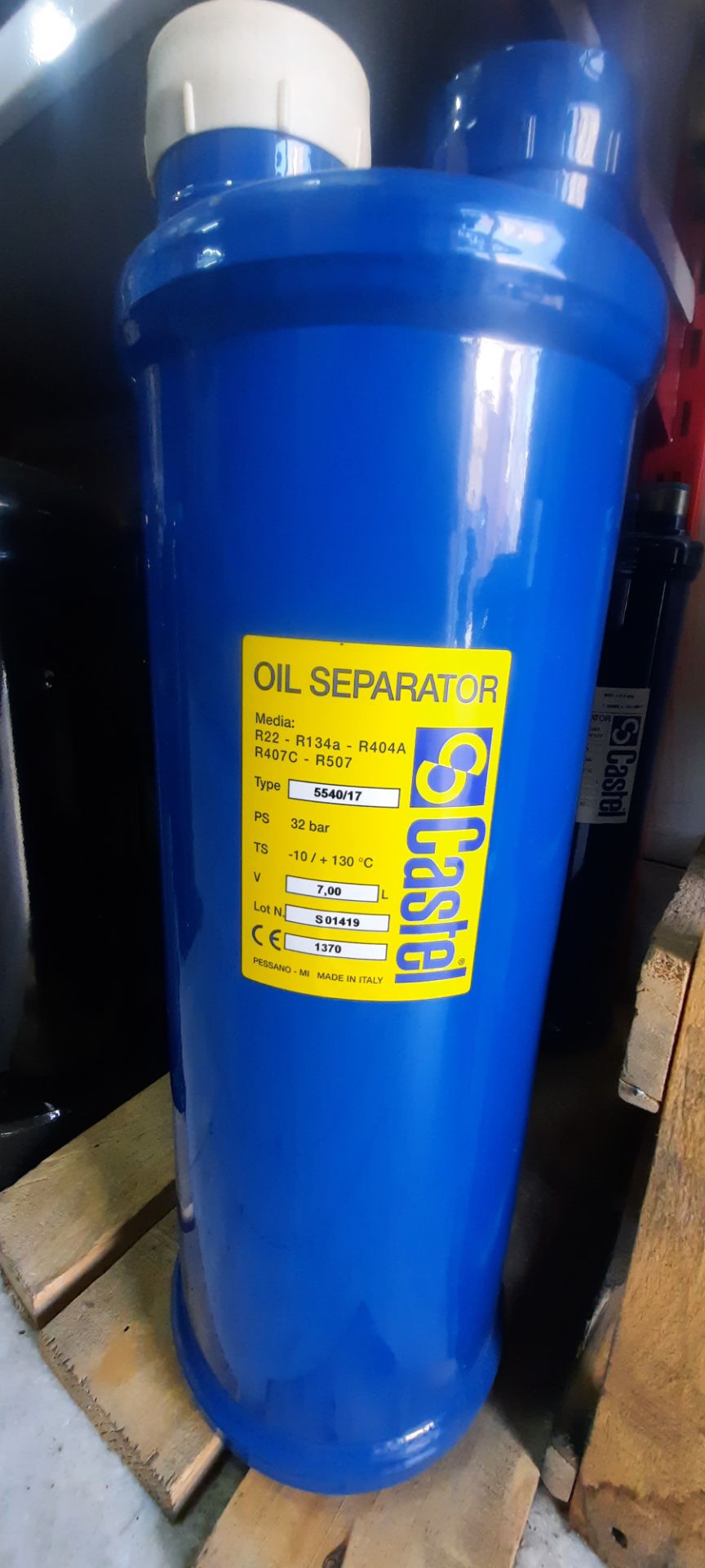 oil separator اویل سپراتور کستل ایتالیا CASTEL OIL SEPARATOR - Image 1