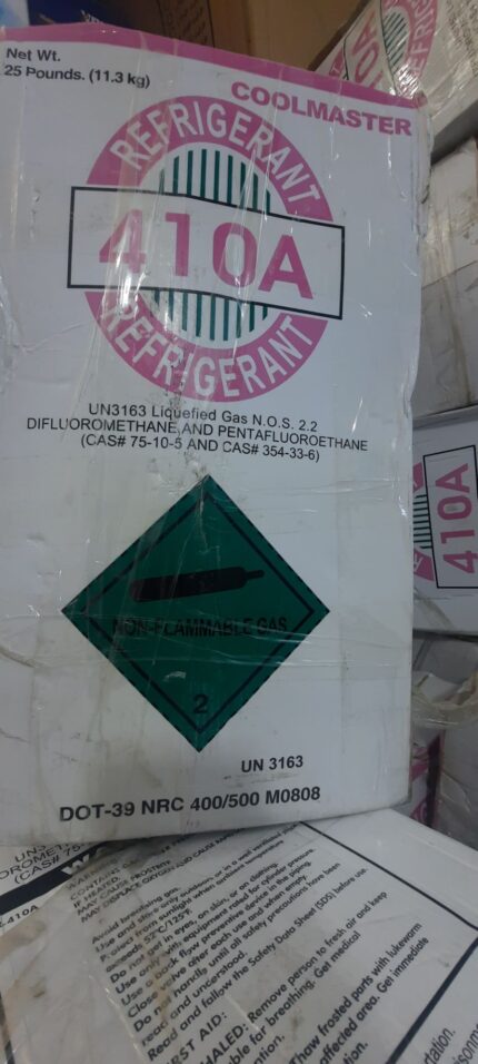 گاز مبرد R410A تفاوت گاز R410 با R22